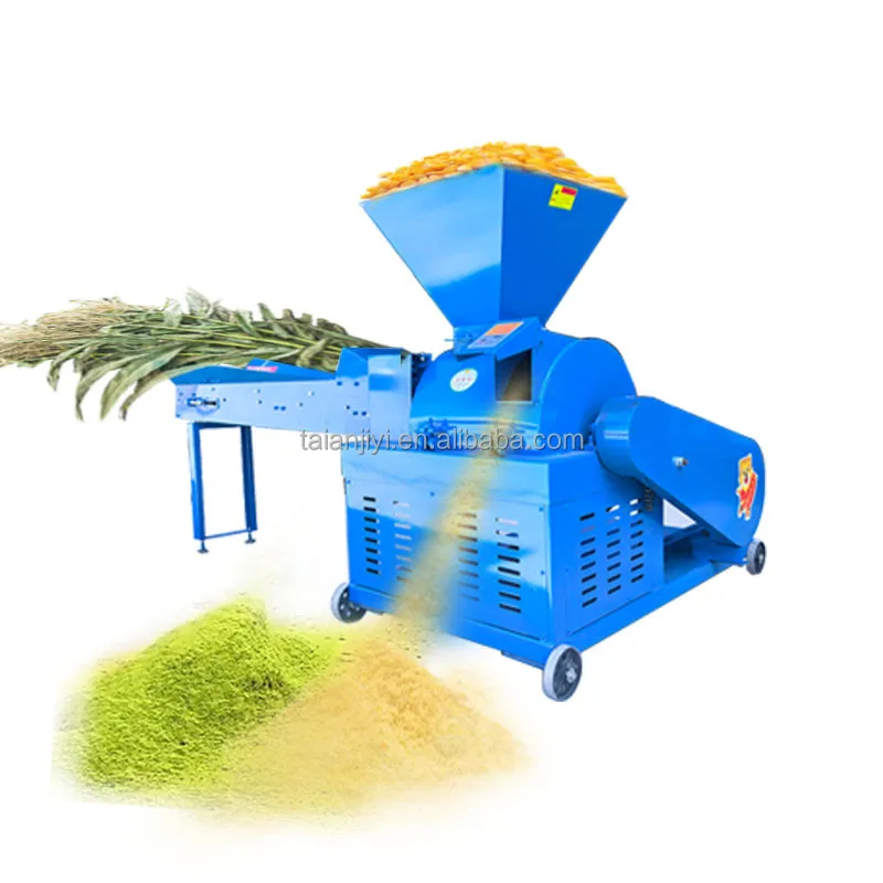 Молотковая мельница дробилка травы кукурузы измельчение резка соломы корм для