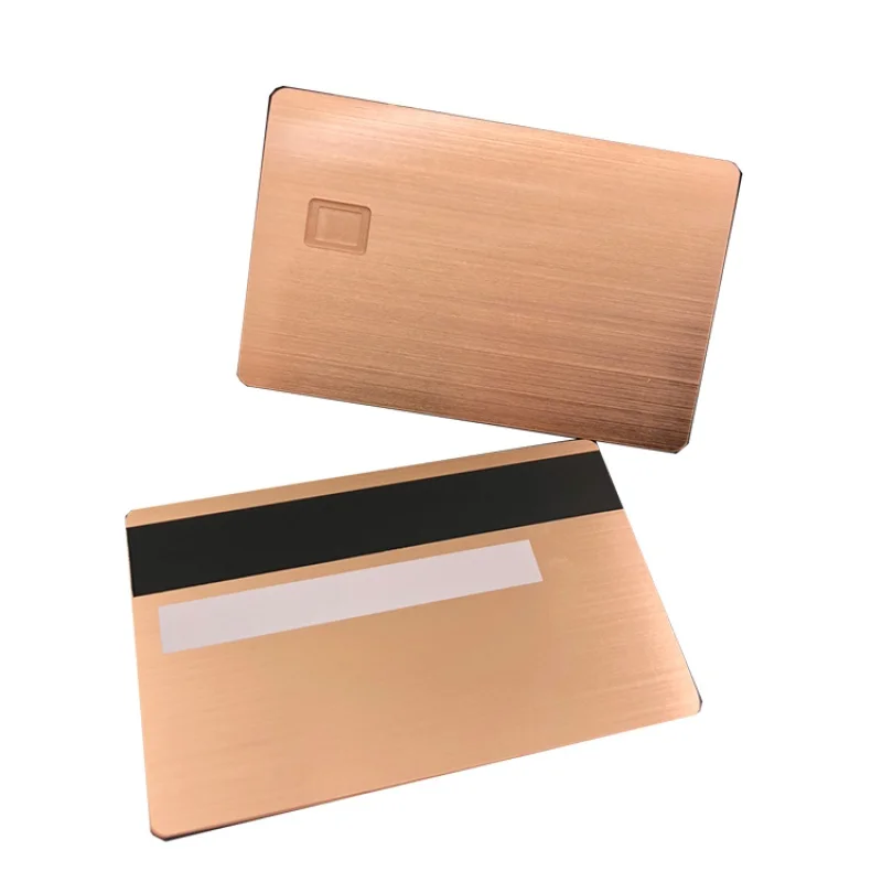 

China's Professional Card Manufacturers Supply Credit card Size Metal Bank Credit Card