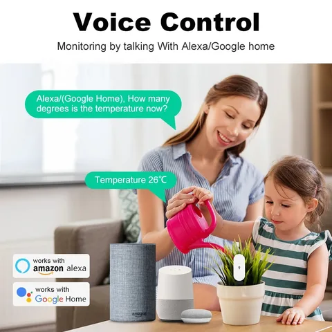 LS Умный датчик влажности почвы Zigbee