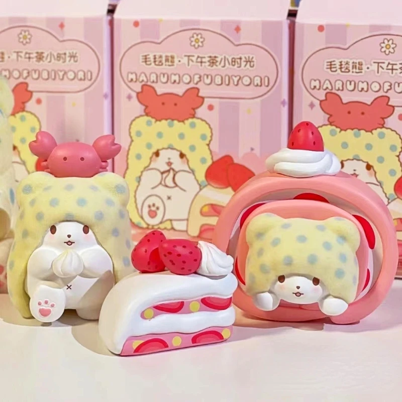 Одеяло с медведем маруми фубиyori MINISO десертная коробка-сюрприз для