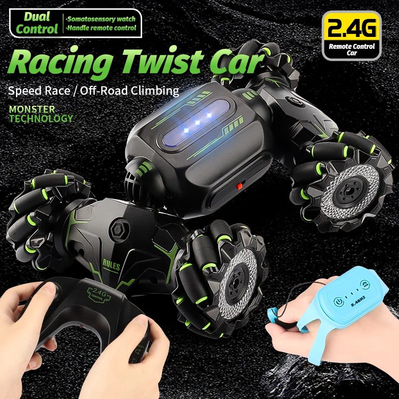 

Gesture Sensing Climbing Buggy Stunt Car Toy Remote Controlled Children Zd Racing Hand Control Double Sided Drift Cart Rimot Rc