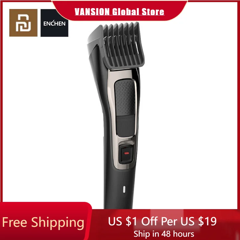 

ENCHEN Sharp3S Men's Electric Hair Clipper USB Rechargeable Professional Hair Trimmer Hair Cutter for Men Adult Razor