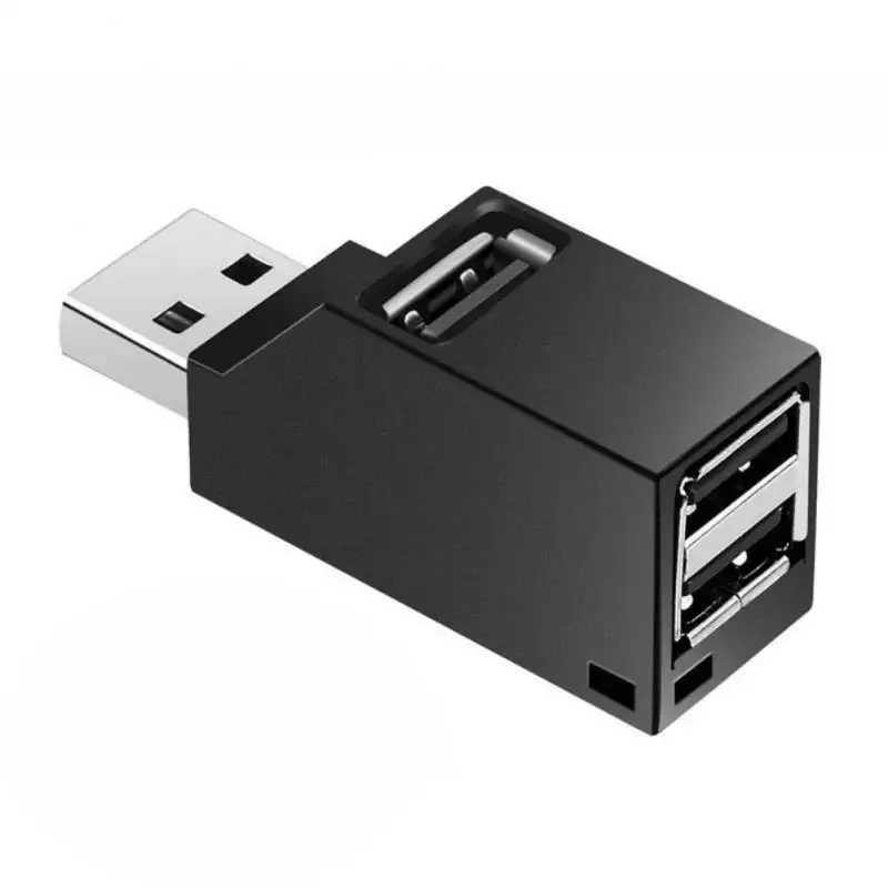 

480mbps Usb Converter Plug And Play Portable Usb3.0 Hub Small Usb2.0 3.0 Splitter Pc Accessories 3 Port Extender Transfer