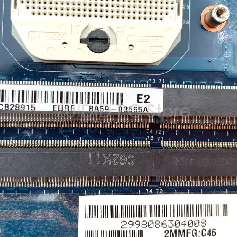 ZUIDID для Samsung NP365 NP365E5C NP355V5C Материнская плата ноутбука QMLE4 LA-8864P BA59-03399A BA59-03565A