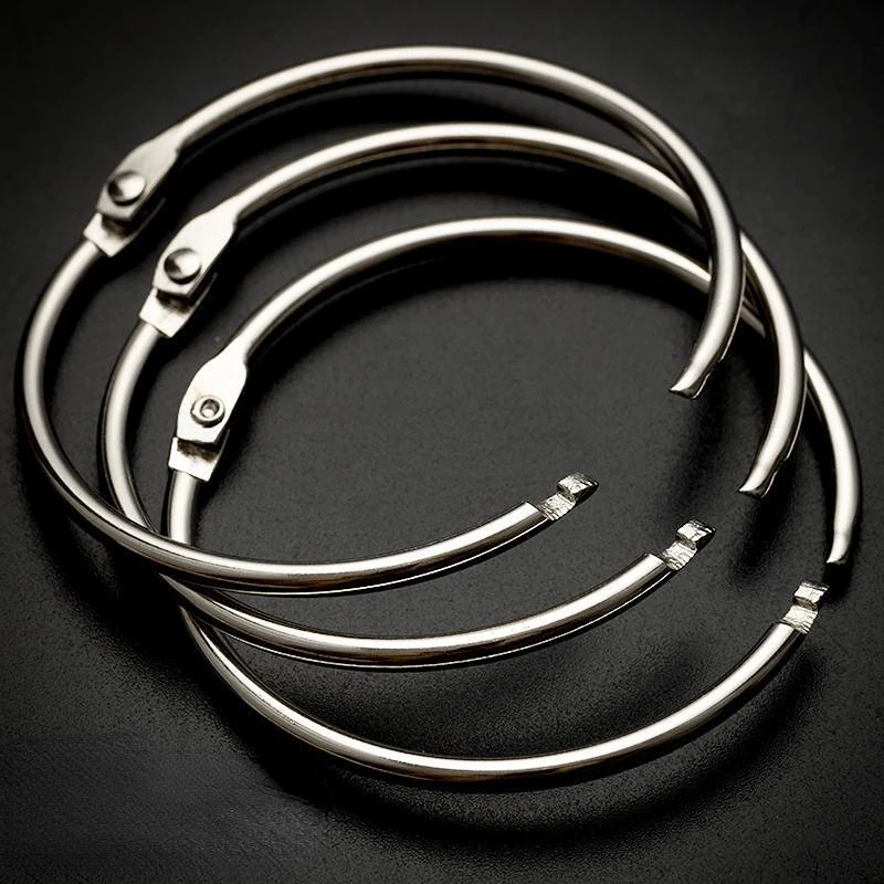 

Металлические кольца для переплета 5 шт.