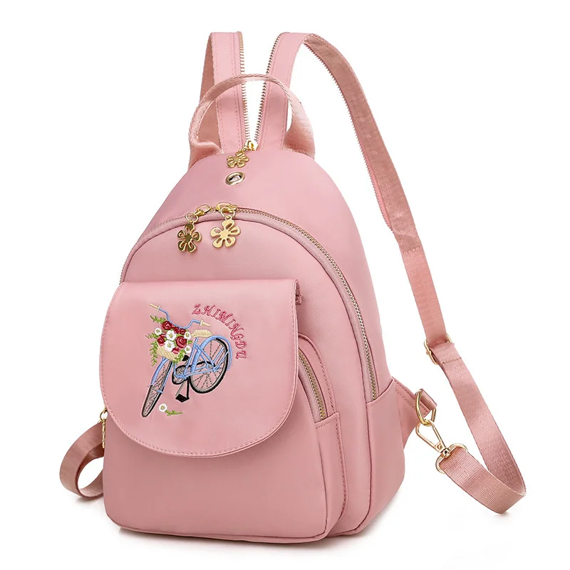 

Women's Bag New Oxford cloth backpack fashion national fashion embroidery schoolbag large capacity lightweight leisure travel