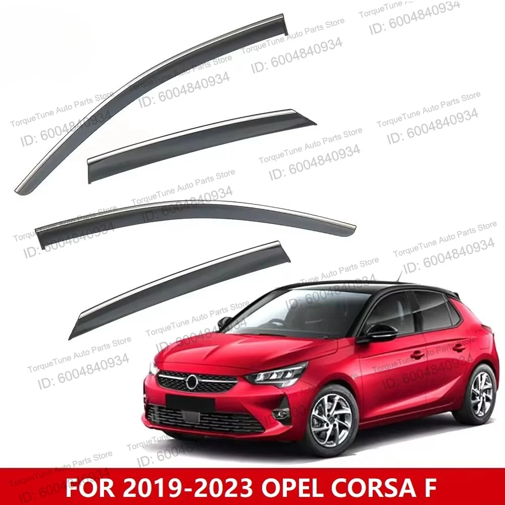 Фото Дефлекторы окон для OPEL CORSA F 2019-2023: Защита от дождя и солнца на боковые окна автомобиля №2