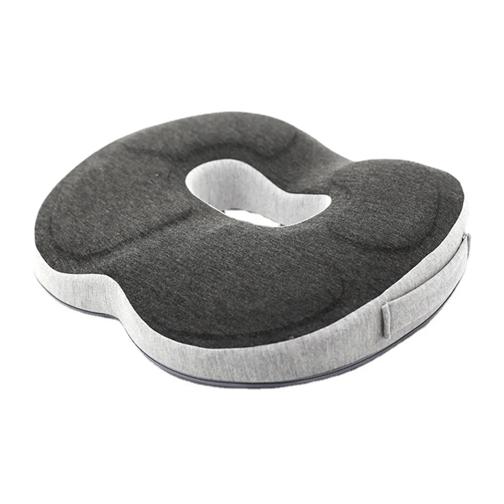 

1pc Postpartum Memory Foam Sit Bone Relief Cushion Tailbone Relief Cushion Hemorrhoid Cushion