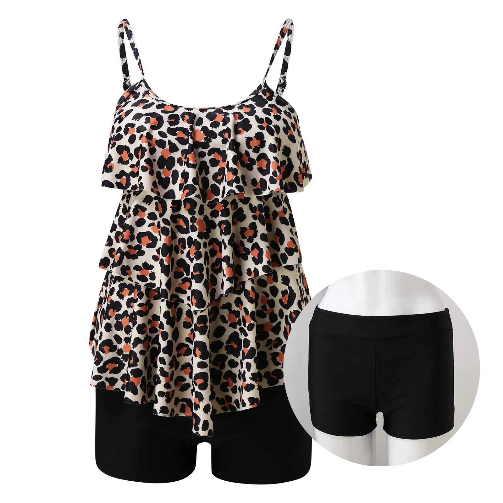 США американская модель женские шорты-майки с принтом звезд купальник из 2