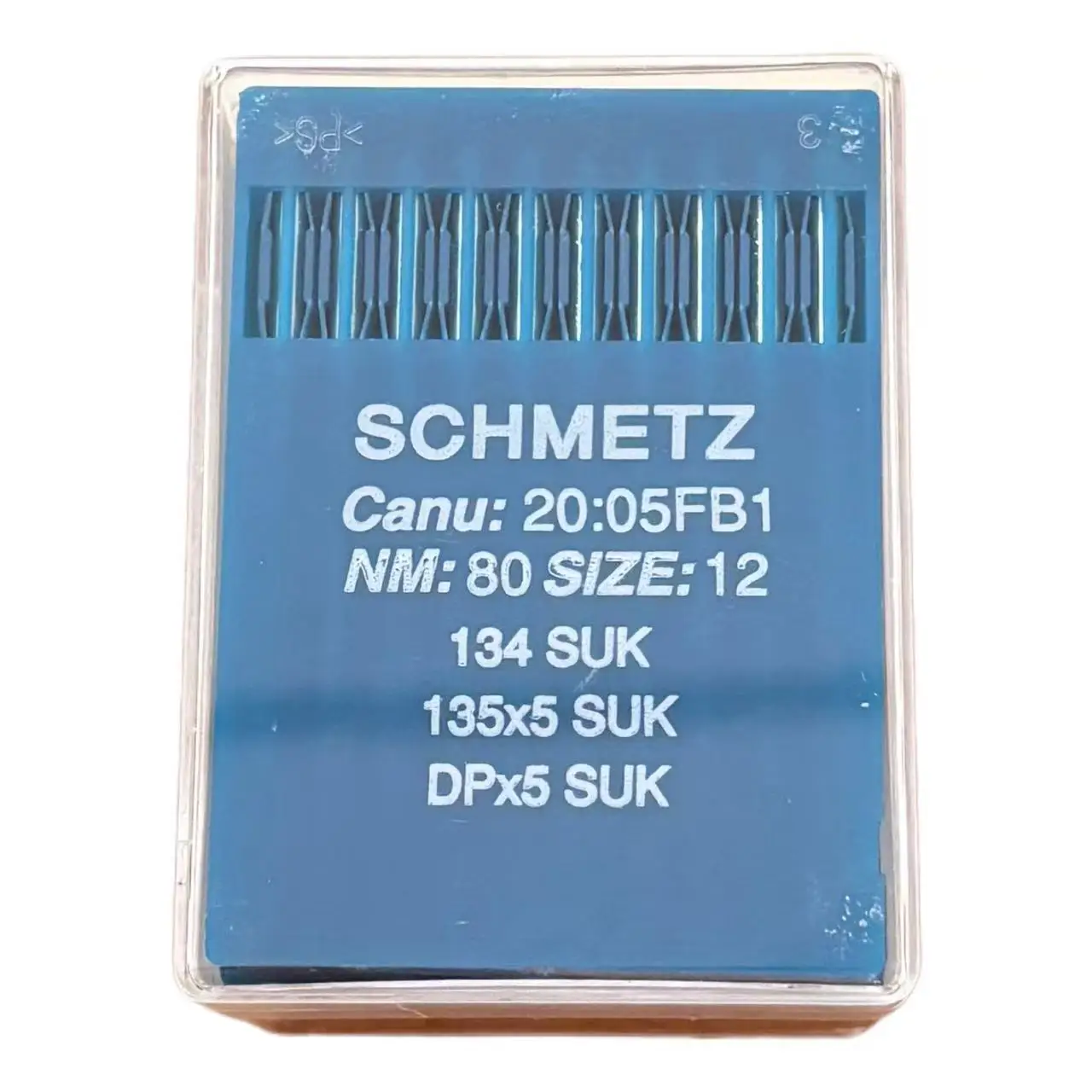 100 шт. игл для швейных машин DPX5 SUK SCHMETZ для промышленных двухигольных швейных машин CANU: 20:05 FB1 DP*5 135X5 134 SUK (art.: 3920da2948878) - 3920da2948878