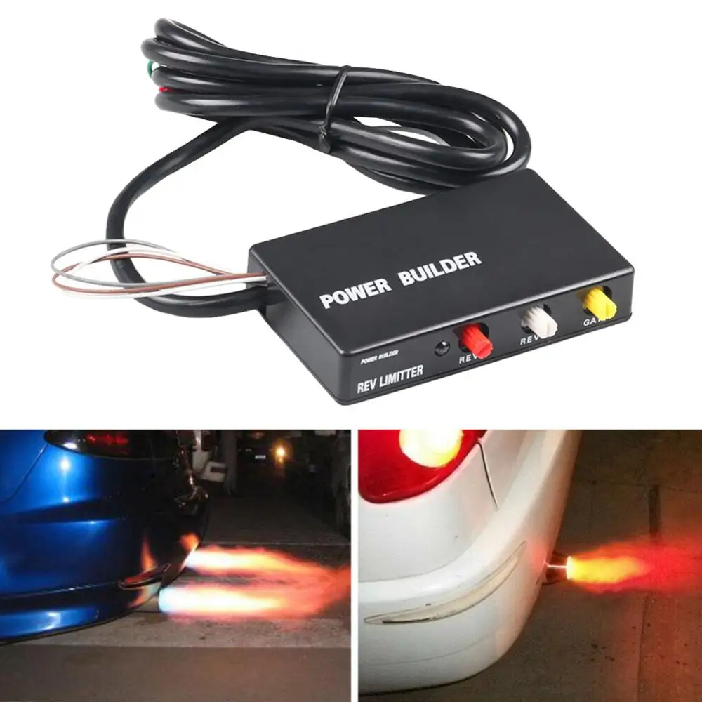 Rev Limiter Racing Car Exhaust Flame Thrower Ignition Launch Fire Controller