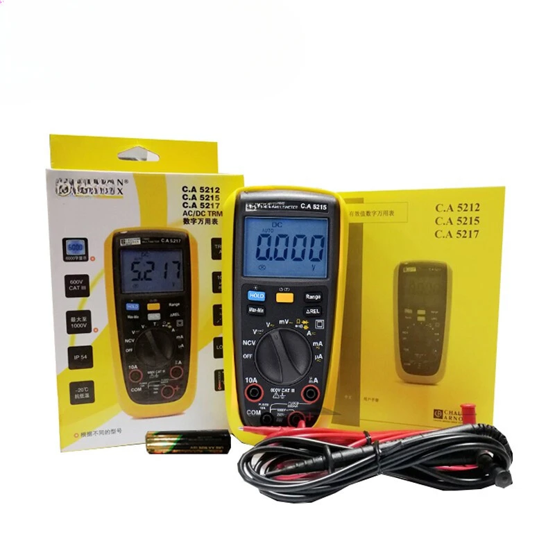 Ручной мультиметр переменного/постоянного тока CA5215 заменяет F15B