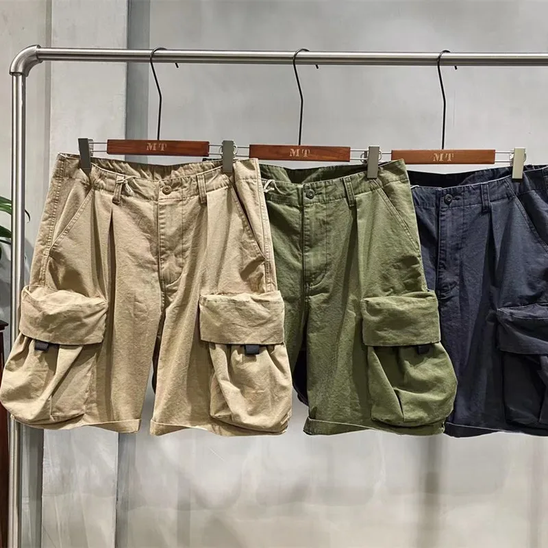 

Large Pocket Overalls Shorts Outdoor Fishing Hiking Sports Climbing Fitness Camping Riding Cycling Solid Pants Tooling Clothes