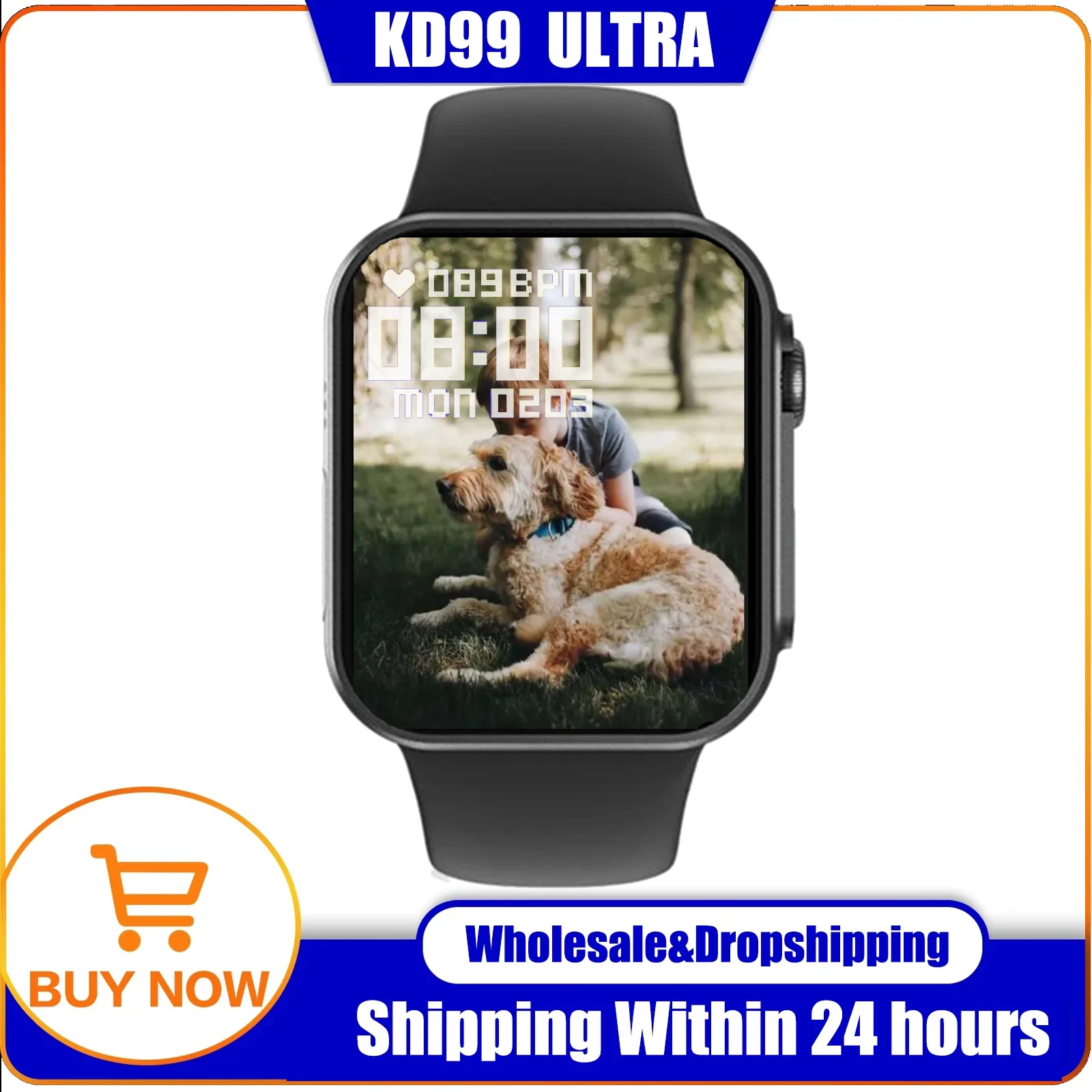

2022 Smart Watch Men Women Bluetooth Call Watch Ultra Series 8 Wireless Charging 49mm Smartwatch For Apple Phone PK IWO 27 T900