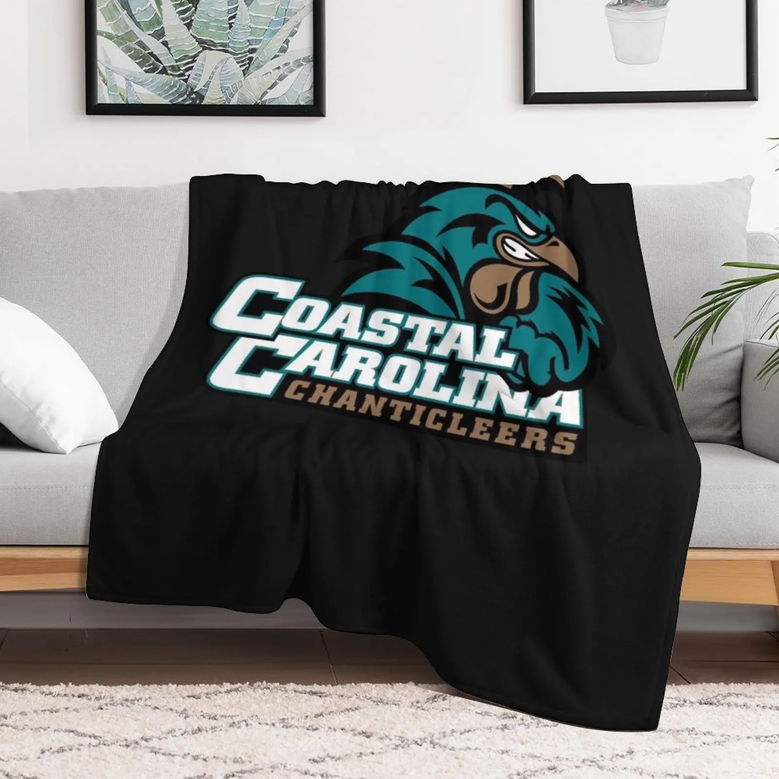 Футболка Coastal Carolina Chanticleers Essential одеяло для дивана теплые свободные одеяла