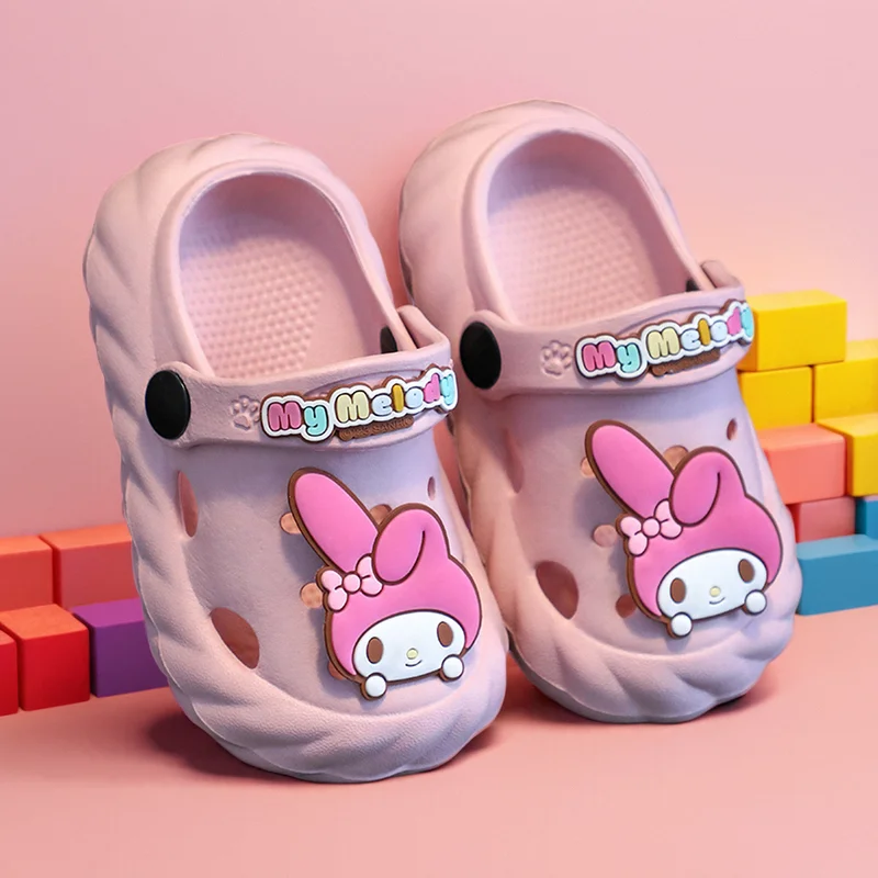 Детские Тапочки Sanrio Mymelody Нескользящие Летние Легкие Удобные Краны Для Сада