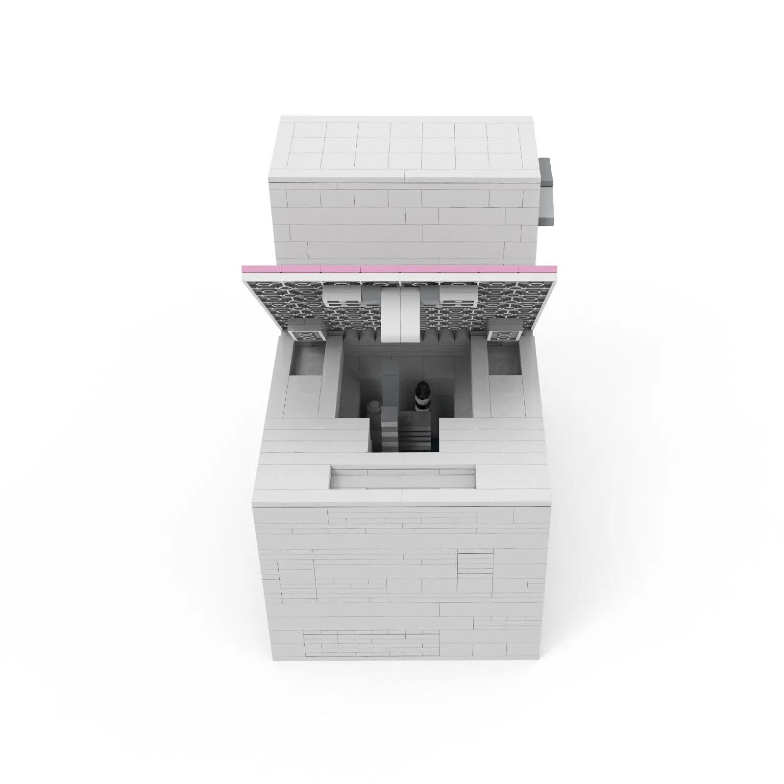 Забитый престол головоломка модель игрушки для строительства 1701 шт. MOC Build