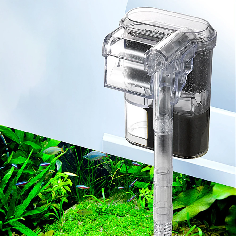 USB-фильтр-водопад для аквариума с регулируемым потоком аквариумов эффективный