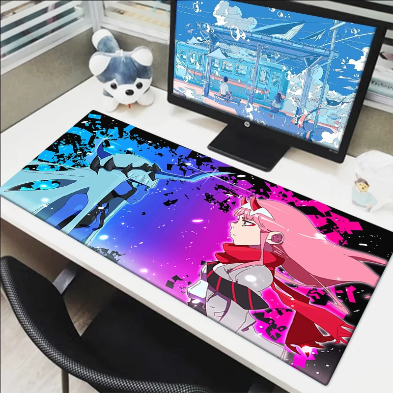 

Mousepad Gamer Darling in the FranXX Mause Pad Mouse Office Accessories Desk Mat Game Mats Gaming Anime Pads Pc Xxl Desktop Mice