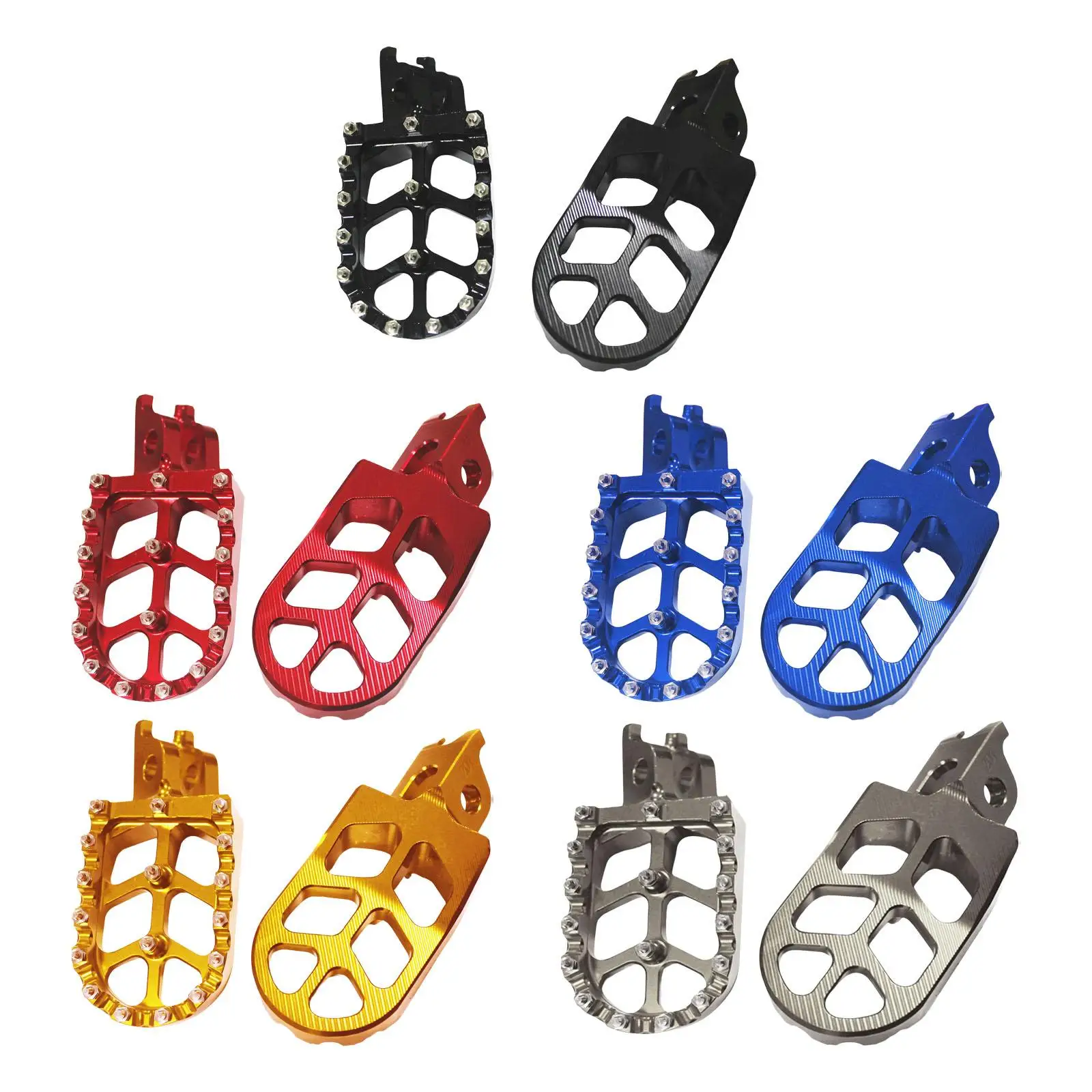 Подножки для мотоцикла подставка ног с ЧПУ подходит Crf 450450 R250RX Crf300L KX250F KX250 CR125 CR250