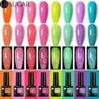 UR SUGAR неоновый Гель-лак для ногтей светоотражающий флуоресцентный Блестящий лазерный гель Полупостоянный впитывающий УФ светодиодный лак для ногтей