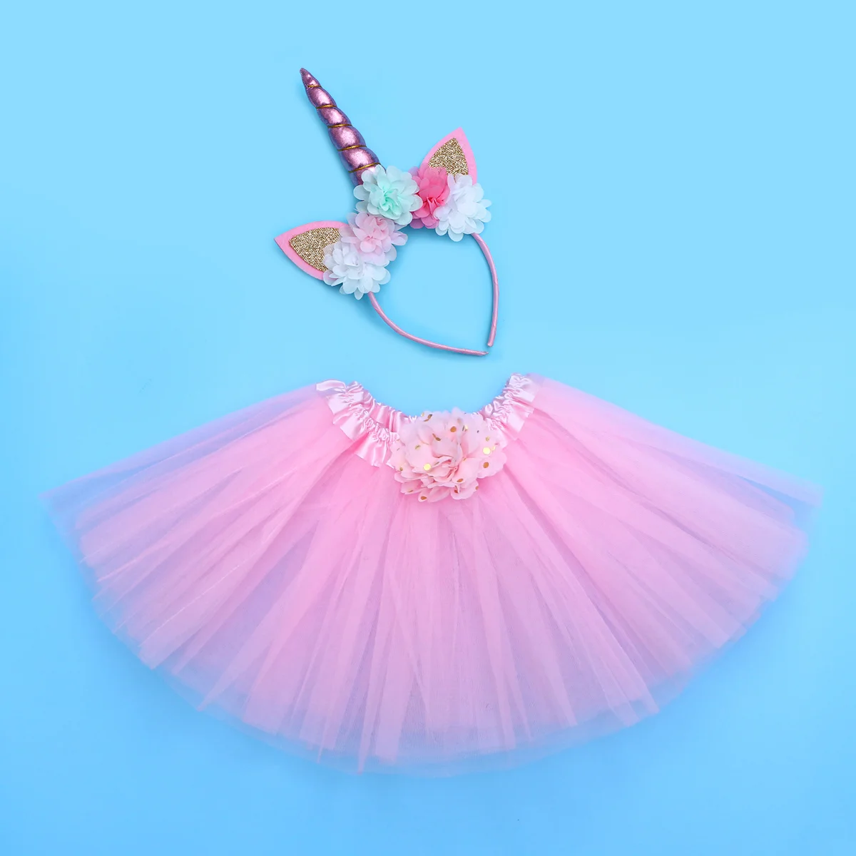 Костюм для детей юбка-пачка с единорогом девочек костюмы на Хэллоуин розовая фея