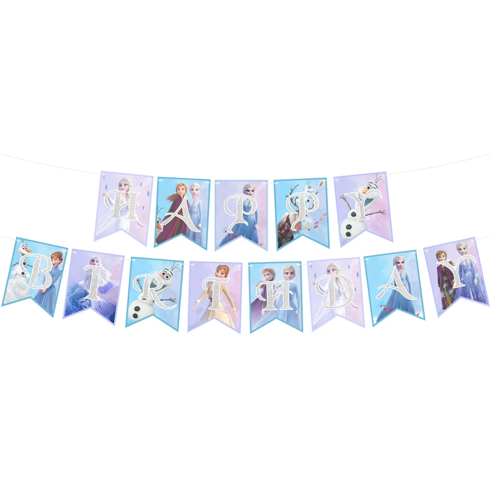 Disney Холодное сердце Анна Эльза принцесса декор для дня рождения Детская