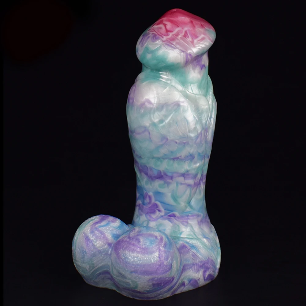 Colored Silicone Huge Anal Plug Dildo Soft Big Anal Dilator Stimulate Vaginal Anus Butt Plug Sex Toys for Women Masturbation 18+