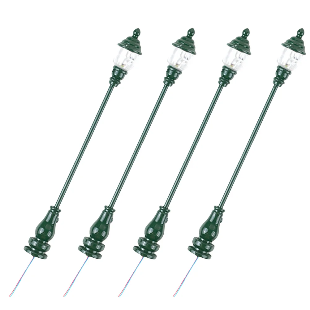 4 шт. модель садового светильника декоративная мини-лампа украшение для