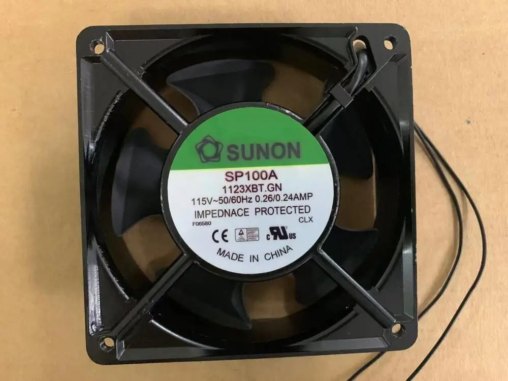 Вентилятор Sunon SP100A-1123XBT.GN AC, 115 В, 60 Гц, 0,24 А, 20 Вт, 3150 об/мин