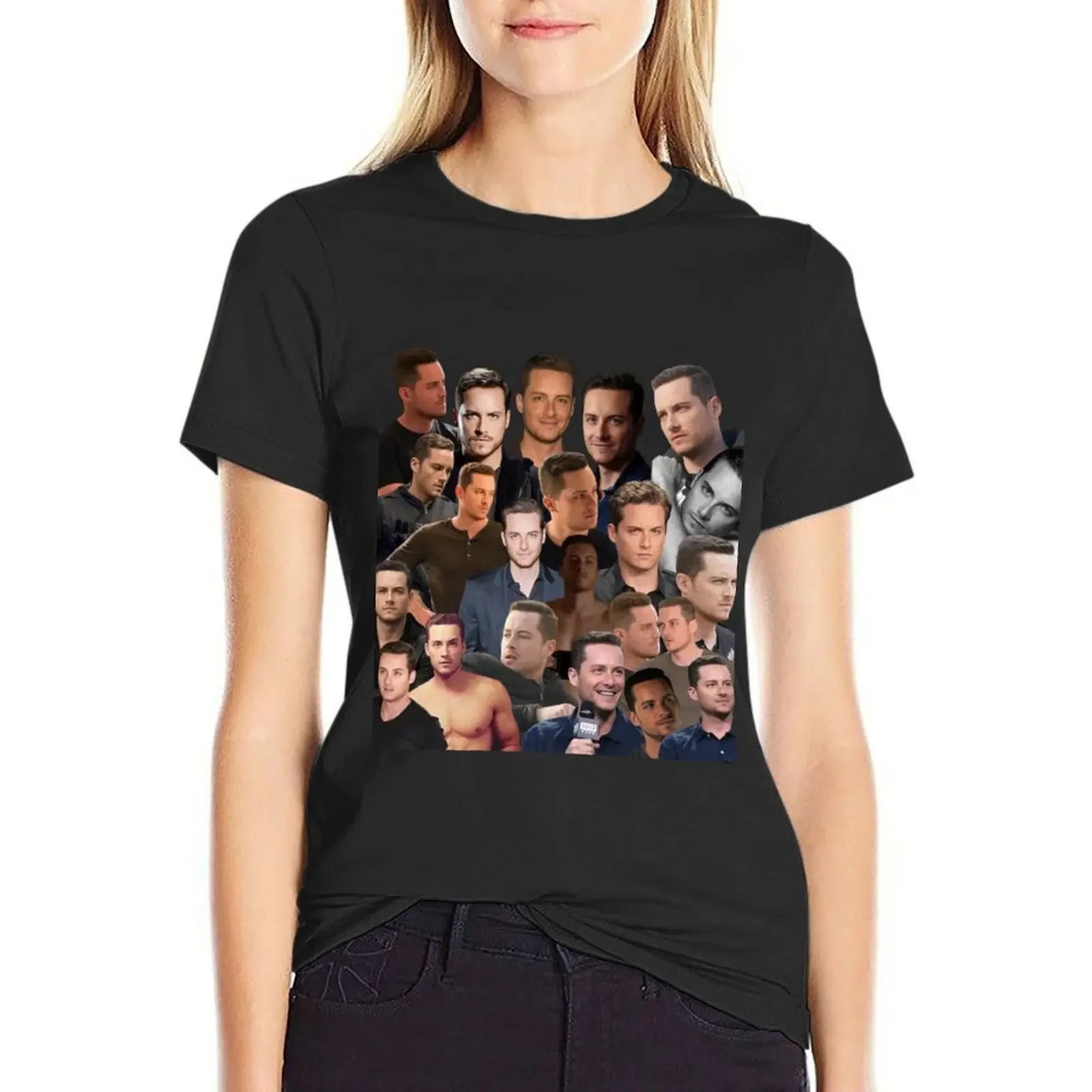 Футболка jesse lee soffer с фотоколлажем летний топ футболки графическим рисунком