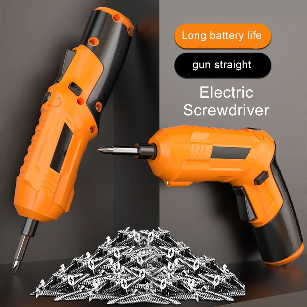

Mini Cordless Electric Screwdriver 3.6V USB Rechargeable Power Screwdriver Home Multifunction Electric Drill Power Repair Tool