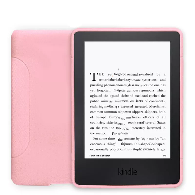 

For kindle Paperwhite 2021 5 Case Soft TPU Silicone Stand Cover for Kindle Paperwhite 11th Generation Case 2021 Funda Capa Shell