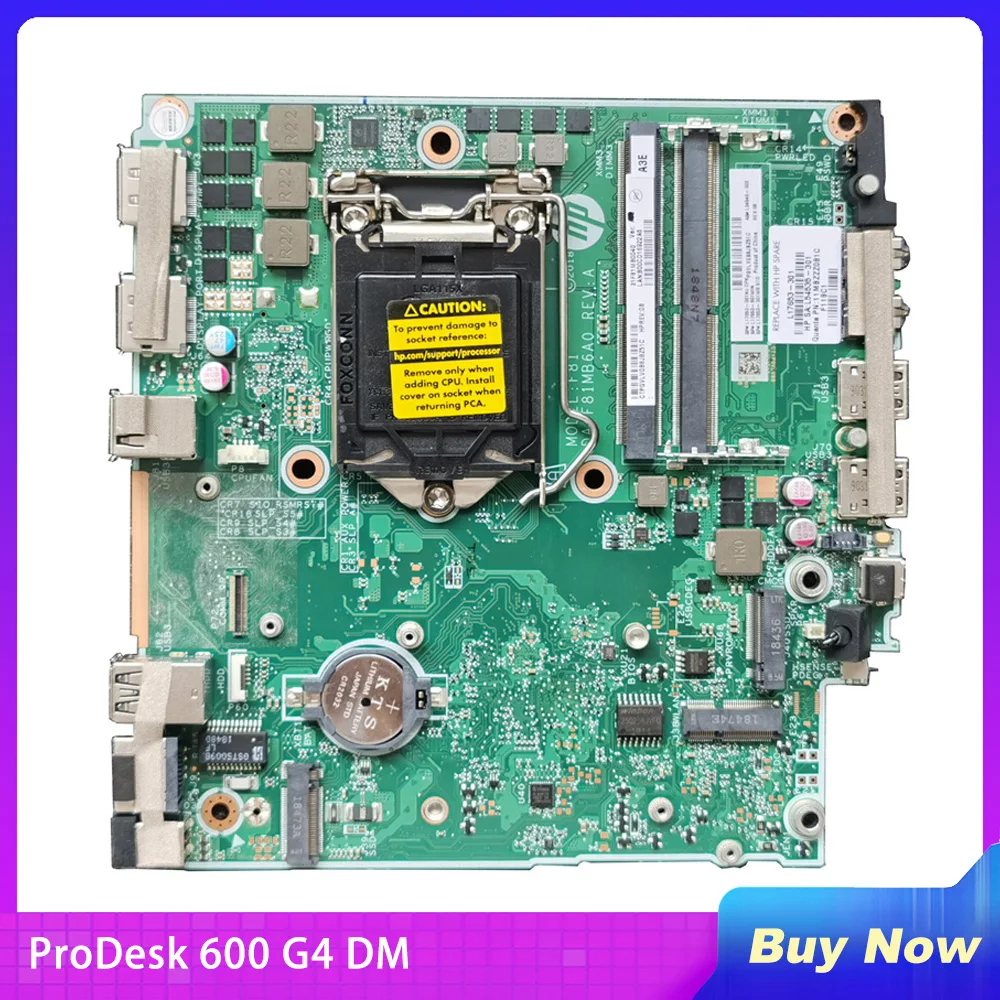 

Desktop Motherboard For HP ProDesk 600 G4 DM L17653-001 301 DA0F81MB6A0 Perfect Tested