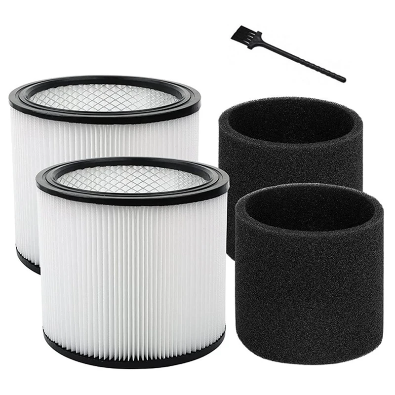 

Сменные фильтры для пылесосов Shop Vac 90350 90304 90333 подходит для большинства влажных/сухих пылесосов, фильтр для пылесоса