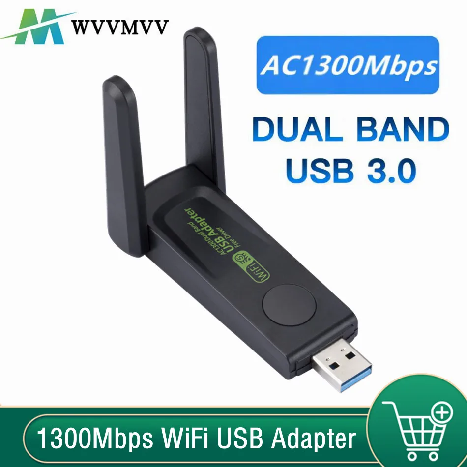 USB-адаптер Wi-Fi 1300 Мбит/с