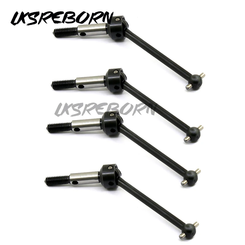 

4pcs Universal Steel Drive Shaft CVD Wide Angle 44MM For 3Racing Sakura RC 1/10 Drifting Car D3 XIS ZERO S CS UL TB03 TB03D