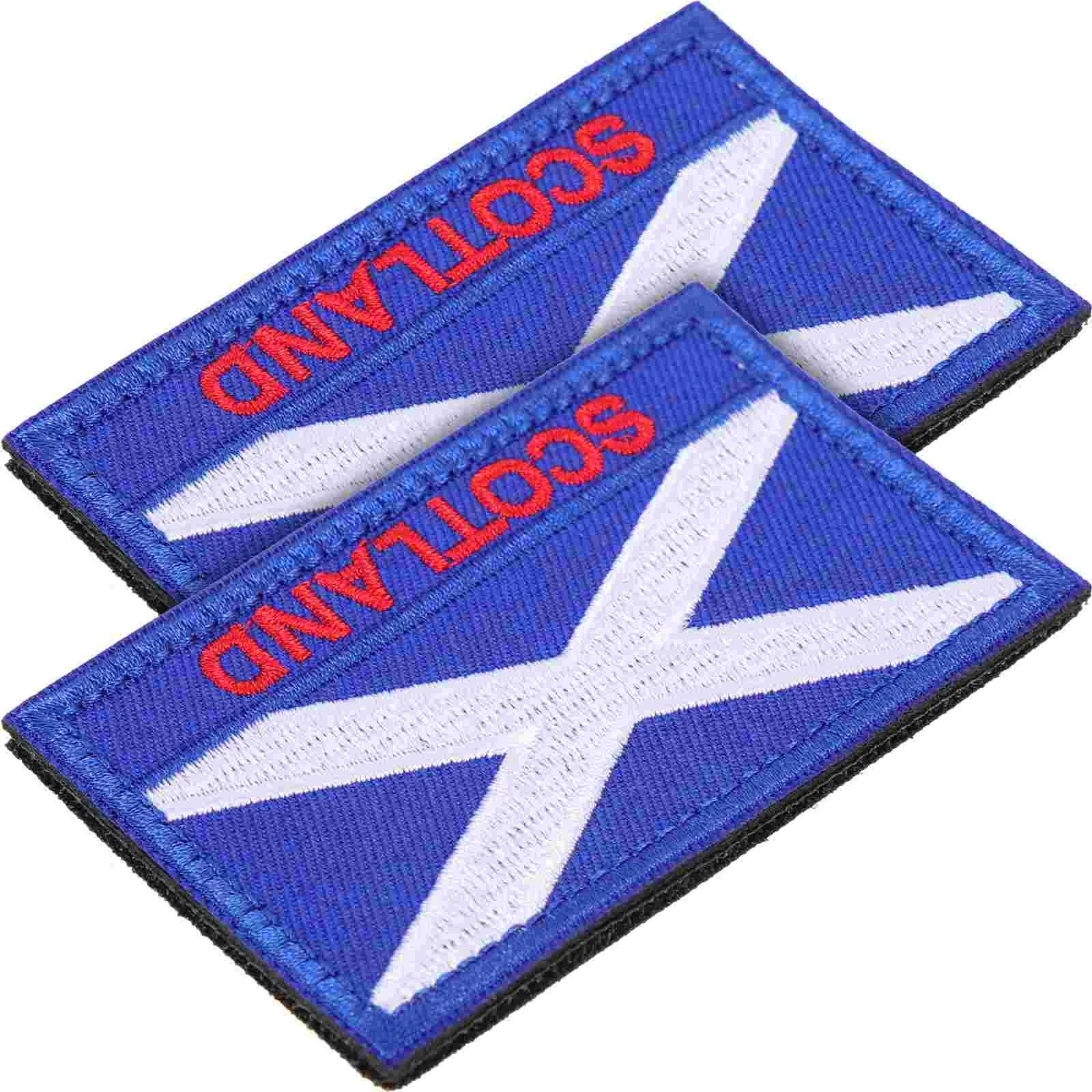 

2pcs Scotland Flag Clothing DIY Exquisite Clothes Stickers