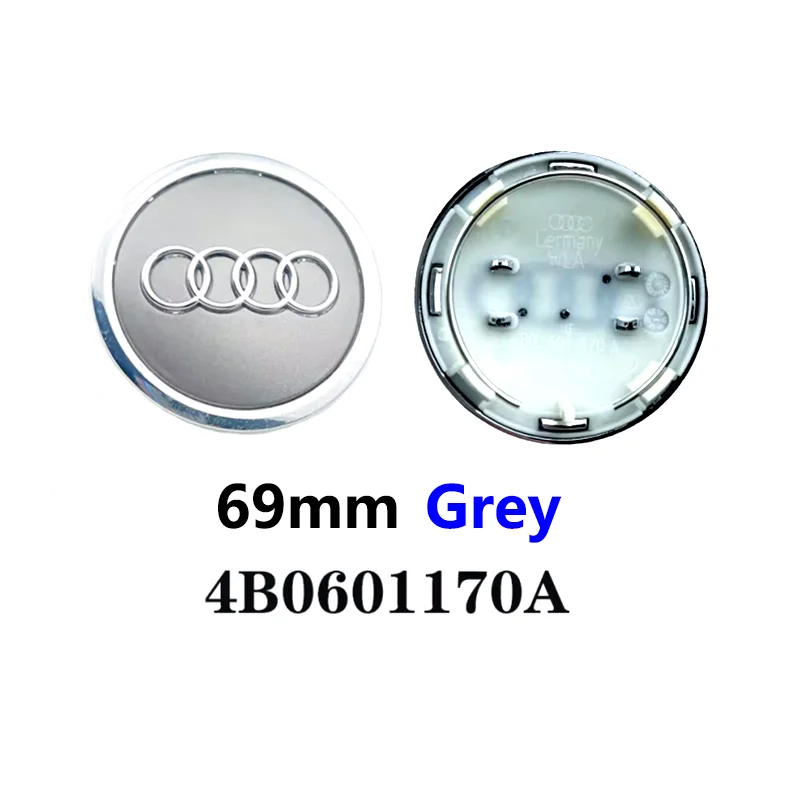 100 шт. для Audi A4 A6 A5 Q5 Q3 Q7 S3 S4 S5 S6 центральные колпачки автомобильных колес наклейка
