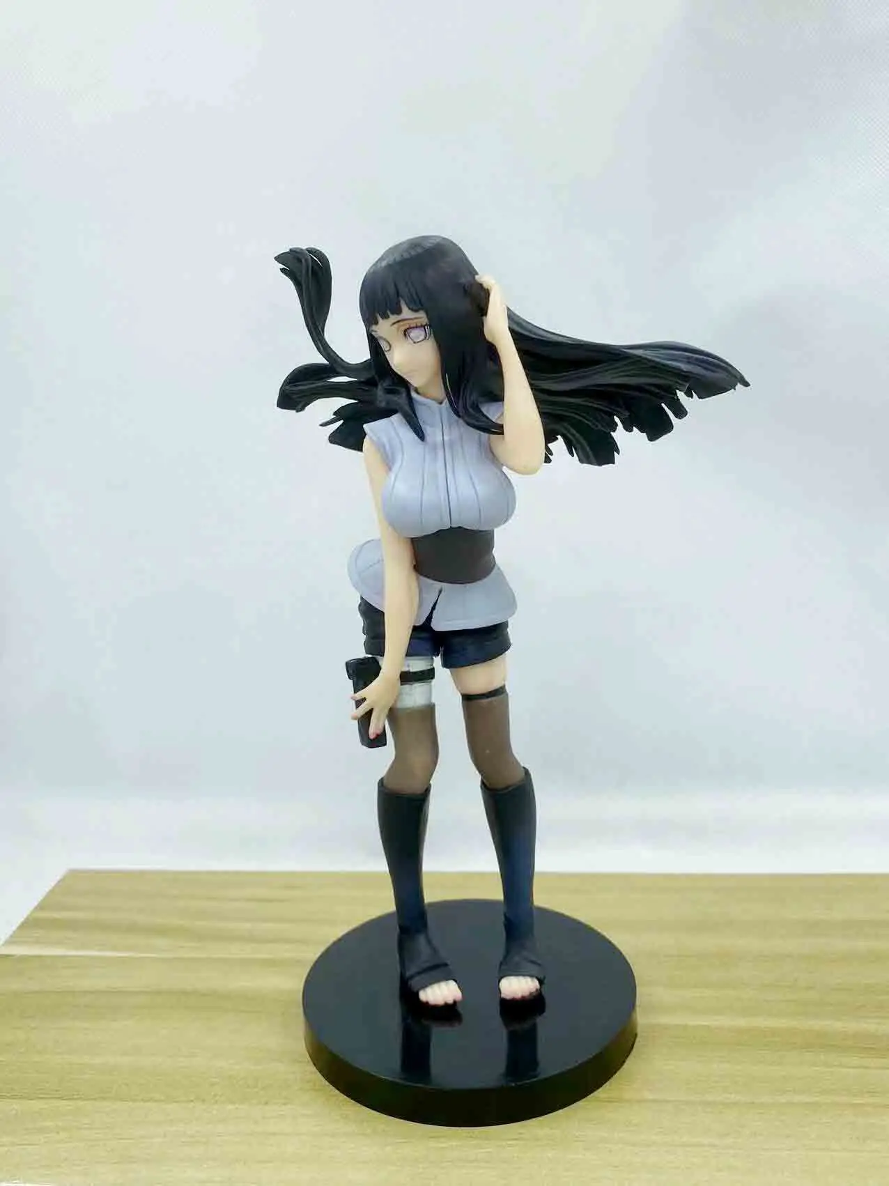 

21cm Anime Naruto Shippuden Hyuga Hinata Standing Ver. PVC Action Figure Collection Model Toys Doll Brinquedos