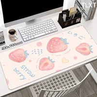 cute fruit pink mousepad large masuepad computer keyboard pc gabinete desk mat kawaii accessories table carpet mouse pad mause