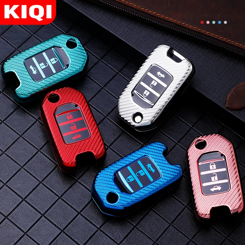 

2/3 кнопочный чехол для автомобильного ключа чехол для ключа Держатель для Honda Accord Civic City Crider
