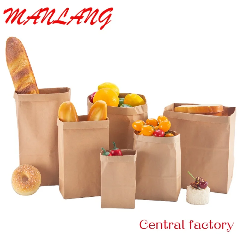 100% биоразлагаемая жиростойкая упаковка с логотипом на заказ принтом для