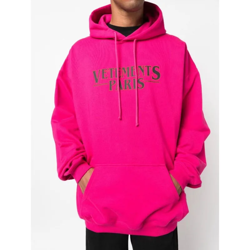 

VTM Hoodies for Men Y2k Streetwear 1:1 Higher Quality Colths Women Padded Accommodative Stamp Duty Hoodie