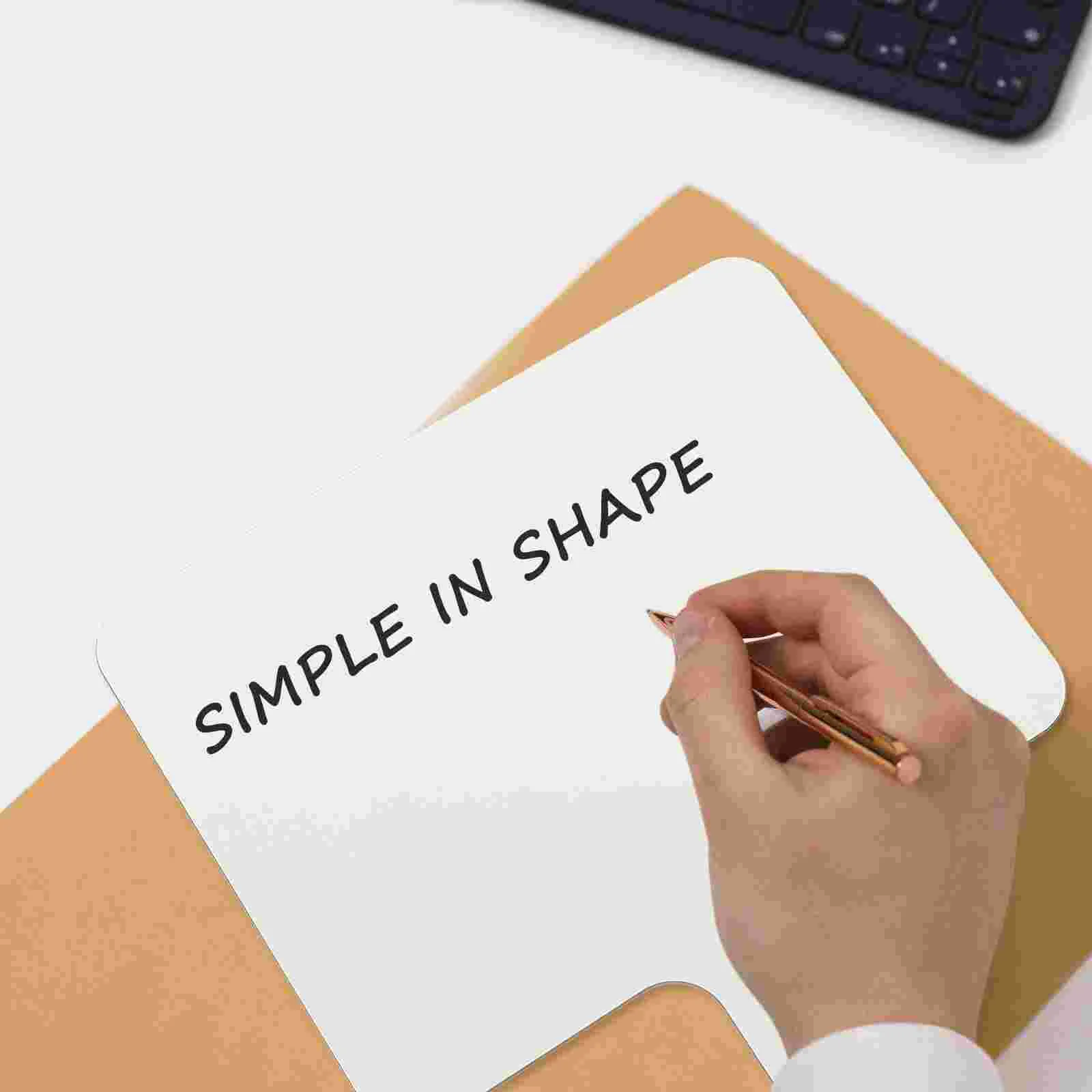 Доска для ответов портативная студенческая детская доска белая двусторонняя