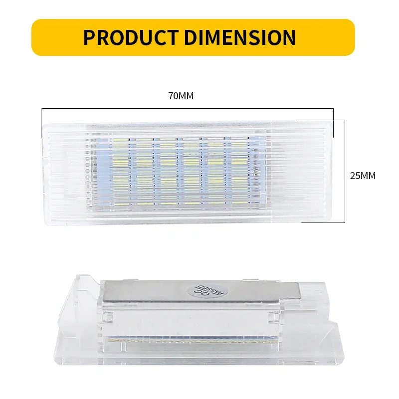 2 шт. для BMW F20 F21 F30 F31 F34 F32 F10 F11 F07 F01 X5 X1 X4 I3 светодиодный светильник дверей освещение