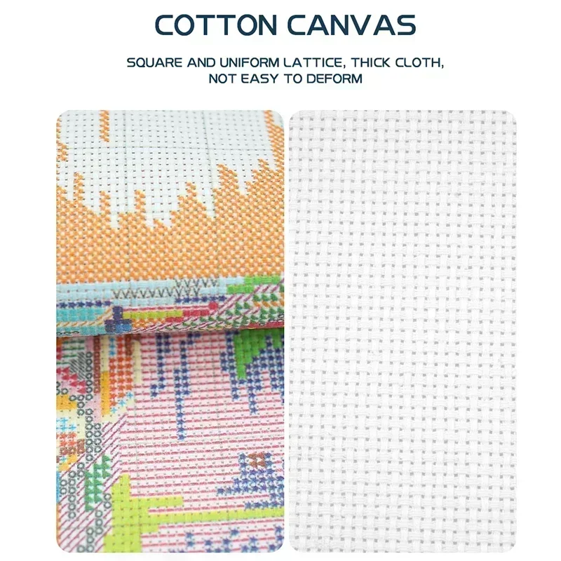 Шкаф для шитья ручной работы набор вышивки крестом Aida 14CT 16CT 11CT счетный холст