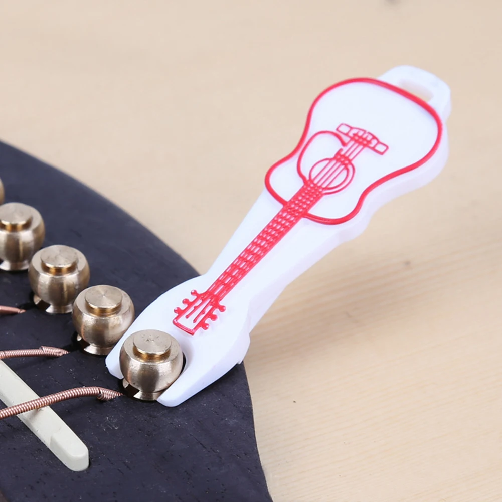 

Guitar Remover Tool Bridge Pin Puller 5.7x2cm Acoustic Black Gadget Green Material Pin Puller Plastic Portable