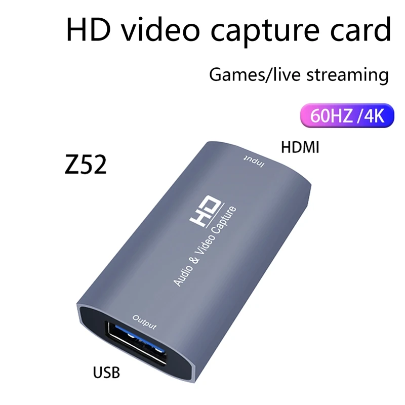 

USB-видеозахват, 4K/60 Гц