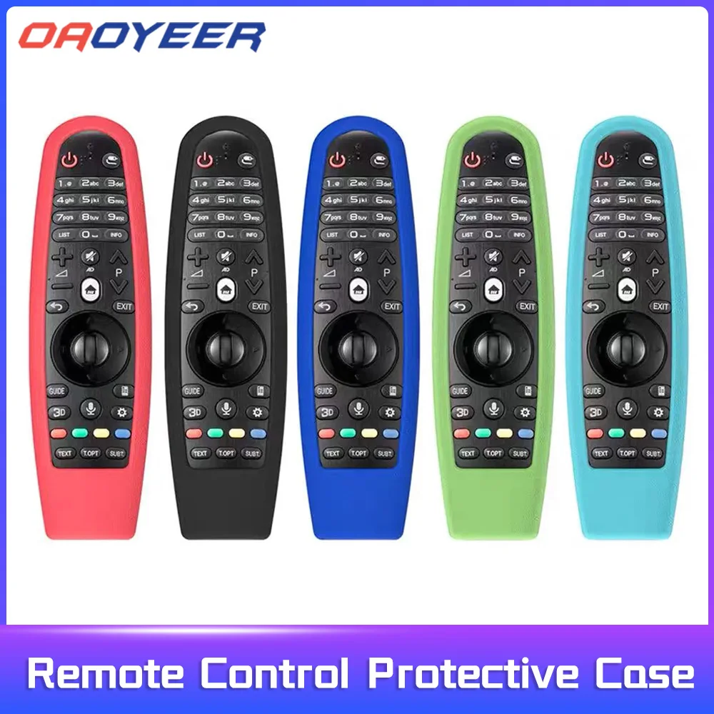 Чехлы для пульта дистанционного управления, защитные силиконовые чехлы, ударопрочные, полностью подходят для смартфонов LG AN-MR600, MR19BA, MR20GA